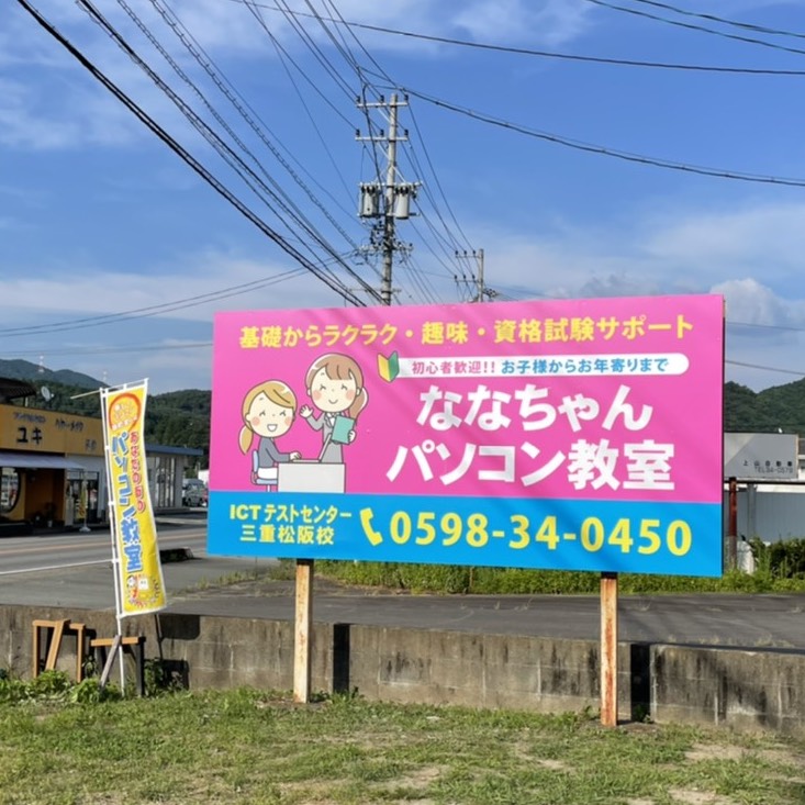 野立て看板