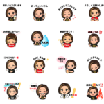 LINEスタンプ制作実績